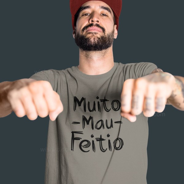 T-shirt Muito Mau Feitio para Homem