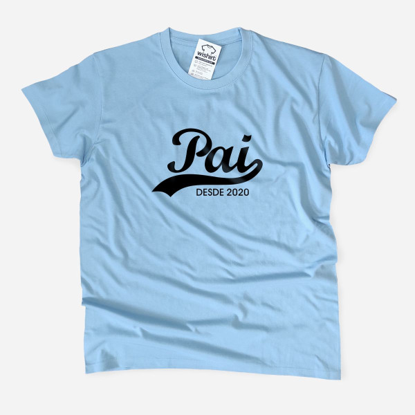 Pai Desde T-shirt - Customizable Year