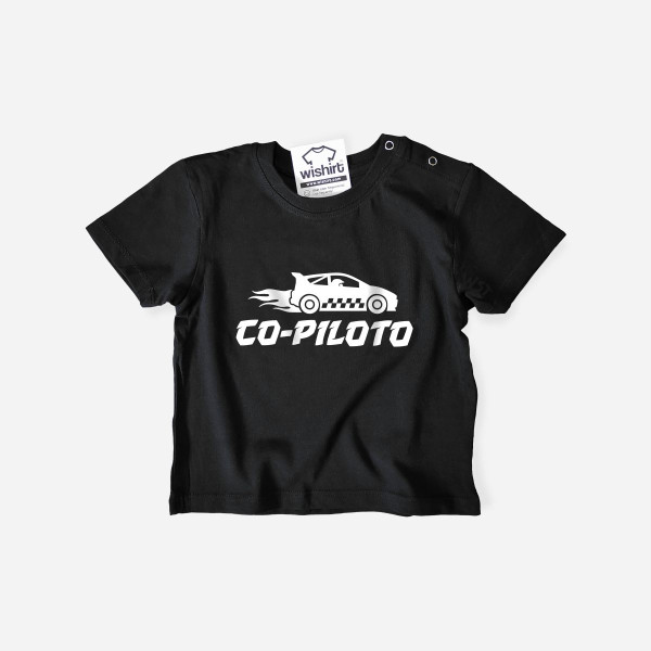 Co-Piloto de Carros Baby T-shirt