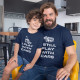 Matching Father and Son Play with Cars T-shirt Set