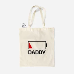 Low Battery Customizable Word Cloth Bag