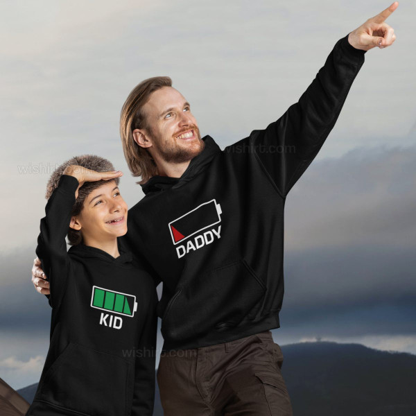 Low Battery Customizable Word Hoodie