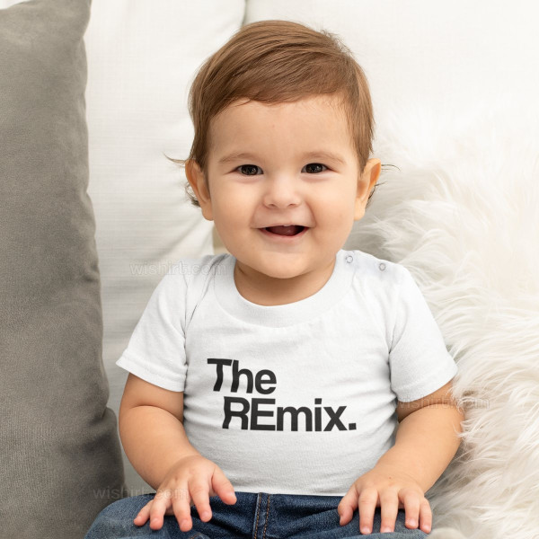 T-shirt The REmix para Bebé