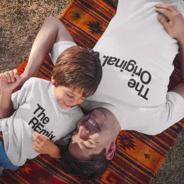 T-shirts a Condizer Pai e Filho The Original The REmix
