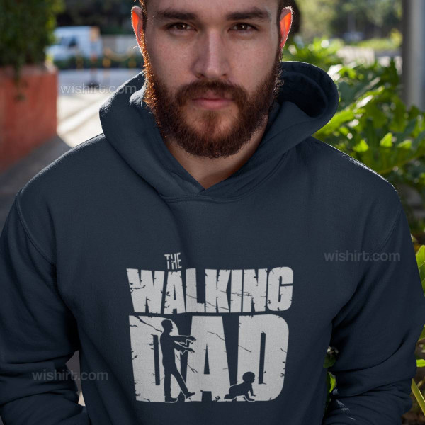 Sweatshirt com Capuz The Walking Dad V1