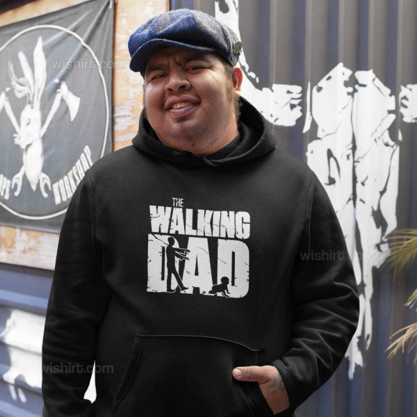 The Walking Dad V1 Large Size Hoodie