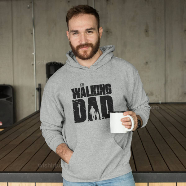 Sweatshirt com Capuz The Walking Dad V2