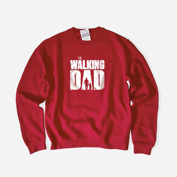 Sweatshirt Tamanho Grande The Walking Dad V2