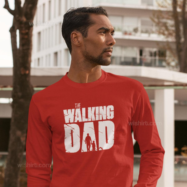 T-shirt de Manga Comprida The Walking Dad V2
