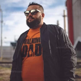 The Walking Dad V2 Large Size T-shirt