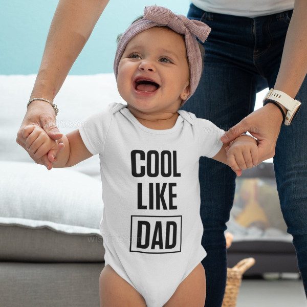 T-shirts a Combinar Pai e Filho Very Cool Dad Cool Like Dad