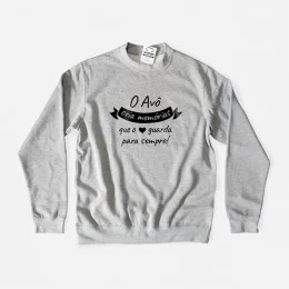 O Avô Cria Memórias Large Size Sweatshirt