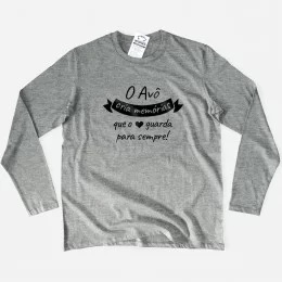 O Avô Cria Memórias Long Sleeve T-shirt