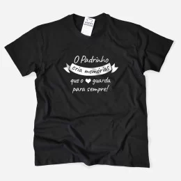T-shirt O Padrinho Cria Memórias