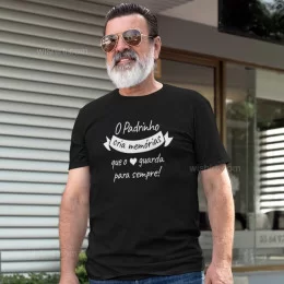 T-shirt O Padrinho Cria Memórias