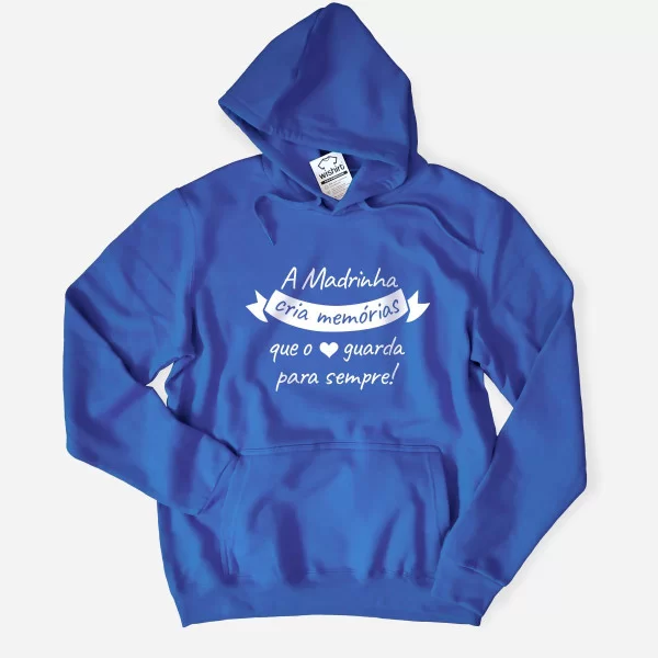 A Madrinha Cria Memórias Large Size Hoodie A Madrinha Cria Memórias Large Size Hoodie