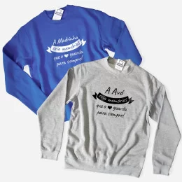 Sweatshirt Tamanho Grande A Mãe Cria Memórias