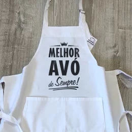 Avental Melhor Avó de Sempre
