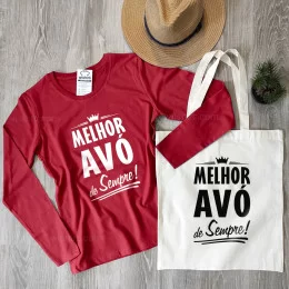 Saco de Pano Melhor Avó de Sempre