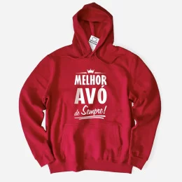 Melhor Avó de Sempre Hoodie
