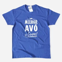 T-shirt Melhor Avô de Sempre