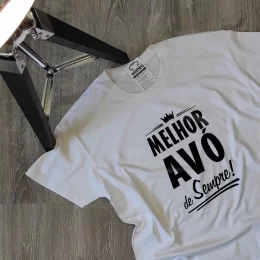 Melhor Avó de Sempre Large Size T-shirt