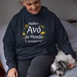 Melhor Avó do Mundo e Arredores Hoodie