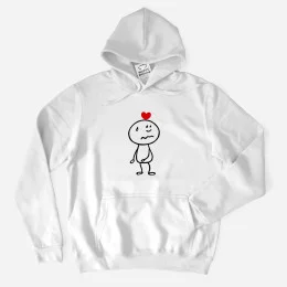 Sweatshirt com Capuz Cupid's Target para Namorado