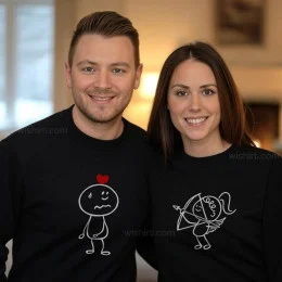 Conjunto de Sweatshirts para Namorados Cupid of Love