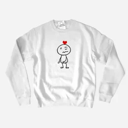 Cupid's Target Large Size Sweatshirt for Boyfriend