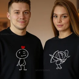 Cupid's Target Sweatshirt for Boyfriend