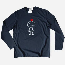 T-shirt Manga Comprida Cupid's Target para Namorado