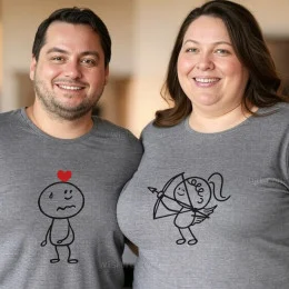 Cupid of Love Large Size T-shirt for Girlfriend