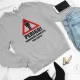 Sweatshirt Perigo Namorado Ciumento por Perto para a Namorada Sweatshirt Perigo Namorado Ciumento por Perto para a Namorada