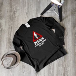 Perigo Namorada Ciumenta Plus Size Long Sleeve T-shirt
