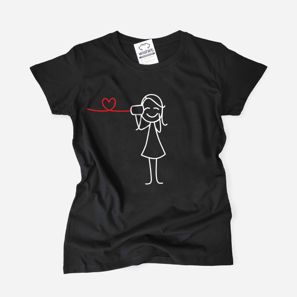 Valentine's Matching T-shirt Set Say You Love Me