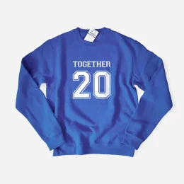 Together Since Men's Large Size Sweatshirt - Custom Year