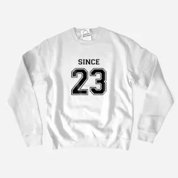 Sweatshirt Together Since para Mulher - Ano Personalizável