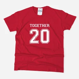 Together Since Men's Large Size T-shirt - Customizable Yeart