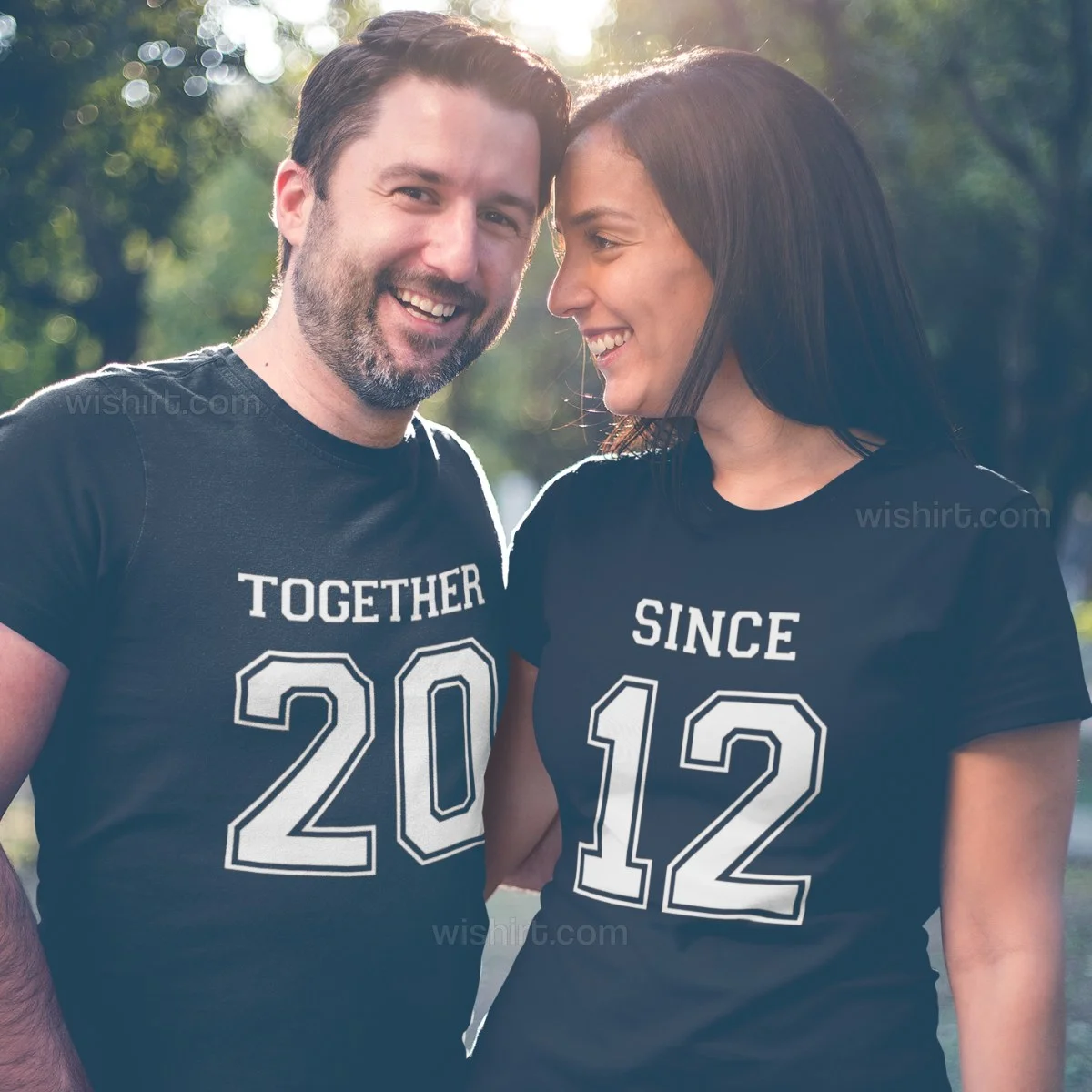 Matching Tshirts Together Since Customizable Year