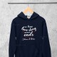 True Love Story with Customizable Names Plus Size Hoodie