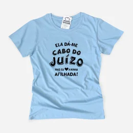 T-shirt Dá-me Cabo do Juízo Personalizável para Mulher
