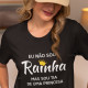 T-shirt Eu não sou Rainha Personalizável para Mulher