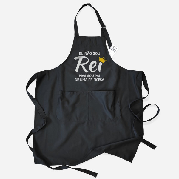 Eu não sou Rei Customizable Apron