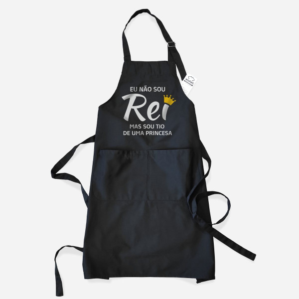 Eu não sou Rei Customizable Apron