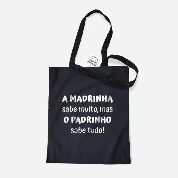 Saco de Pano Padrinho sabe tudo Saco de Pano Padrinho sabe tudo