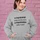 Madrinha sabe tudo Large Size Hoodie Madrinha sabe tudo Large Size Hoodie