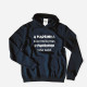 Sweatshirt com Capuz Tamanho Grande Padrinho sabe tudo