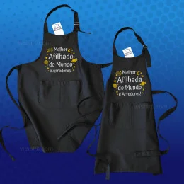 Melhor Afilhado do Mundo e Arredores Kid’s Apron