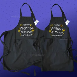 Melhor Padrinho do Mundo e Arredores Apron